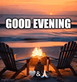 Two Chairs on Beach by Fire Pit