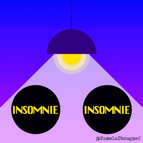 Two Circles With Insomnia GIF