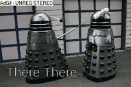 Two Daleks Saying There There
