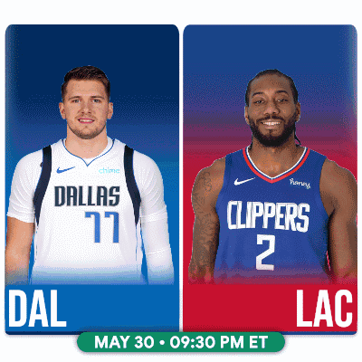 Two Dallas Mavericks and Clippers Basketball Players