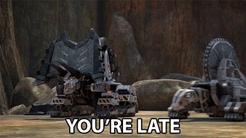 Two Dogs That Moment You Knew You Are Late