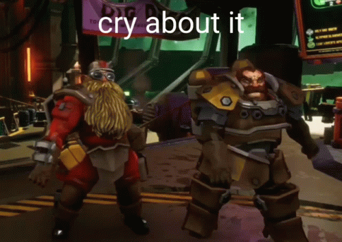 Two Dwarves Cry About It