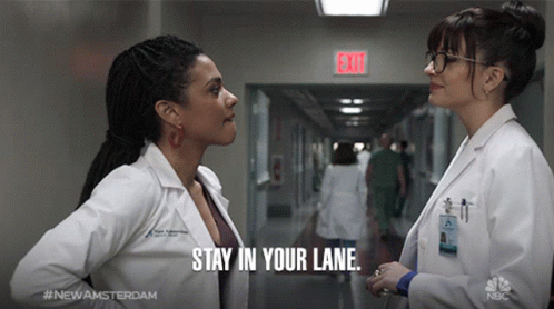 Two Female Doctors Talking GIF