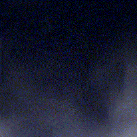 Two French Fries Flying with Smoke