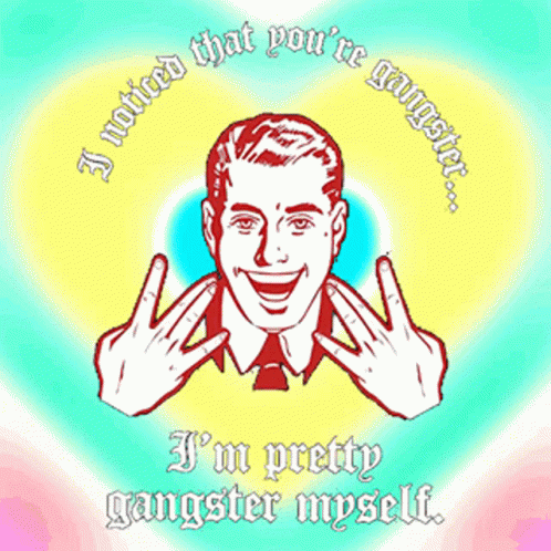 Two Gangster Friends GIF