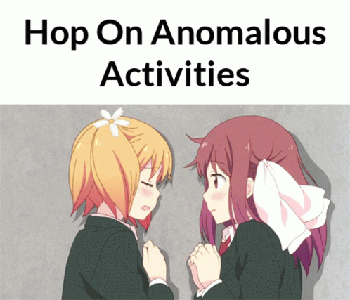 Two Girls Hop On Anomalous Activities GIF