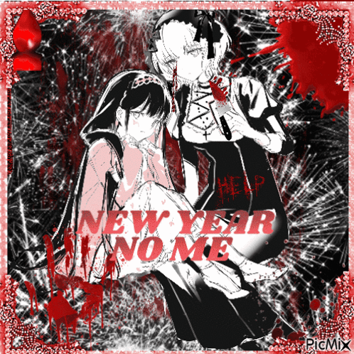 Two Girls New Year No Me