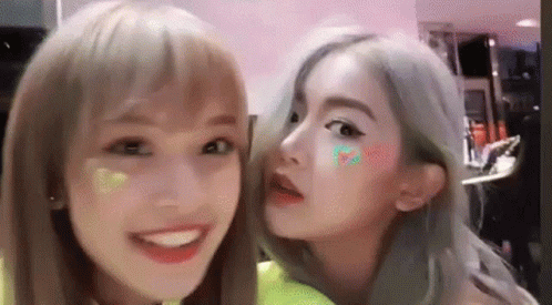 Two Girls Smiling