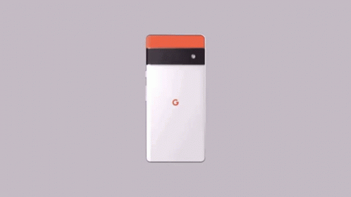 Two Google Phones Are Laying Next To Each Other On A Gray Surface GIF