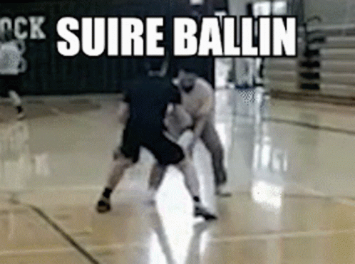 Two Guys Playing Suire Ballin GIF