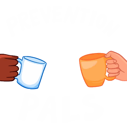 Two Hands Holding Coffee Cups