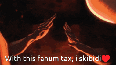 Two Hands With Fanum Tax I Skibidi