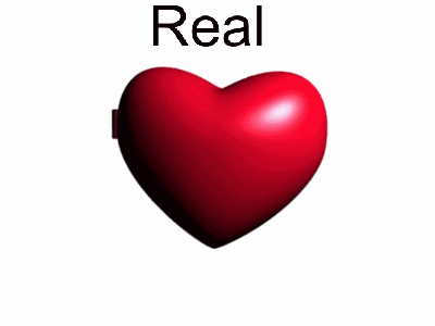Two Hearts Saying Real GIF