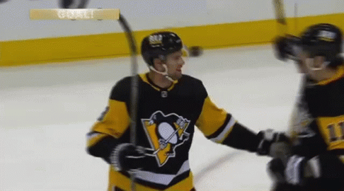 Two Hockey Players Shaking Hands