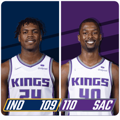 Two Kings Basketball Players GIF
