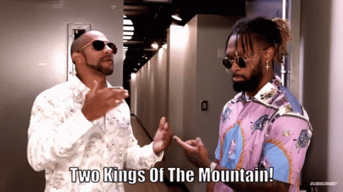 Two Kings Of The Mountain GIF