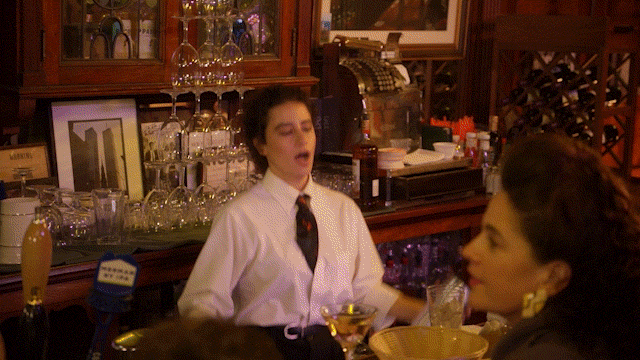 Two Lady Working As A Bartender GIF