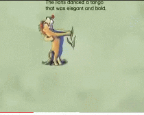 Two Lions Dancing A Tango That Was Elegant And Bold GIF