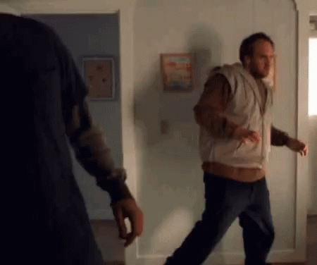 Two Males Sneaking Out GIF