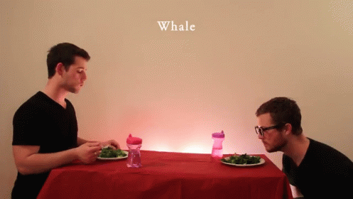 Two Man Funny Eating GIF