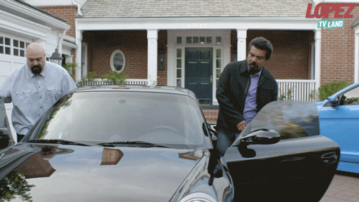 Two Man Riding Sports Car Porsche 911 GIF