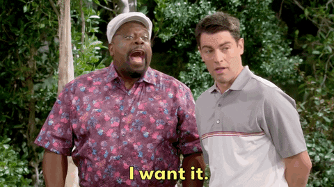 Two Man Talking I Want It Now GIF
