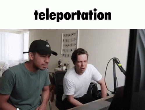 Two Man Teleport Fast GIF