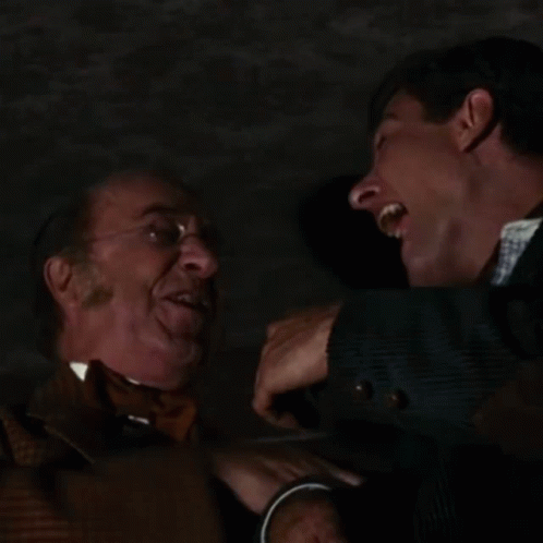 Two Men Are Laughing Together And The Words Lol Lol Lol Are Visible GIF