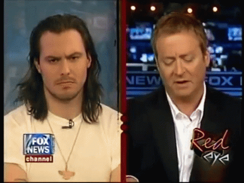 Two Men Are On Fox News Channel GIF