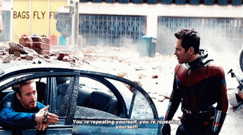 Two Men Standing Next To Car GIF