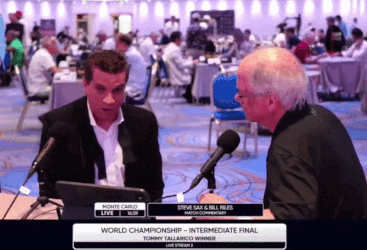 Two Men at Microphones World Championship Intermediate Final