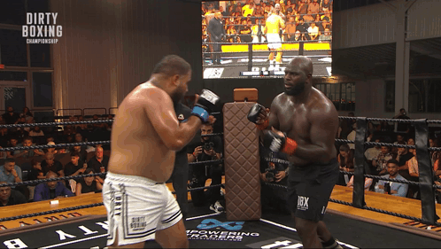 Two Men Boxing Championship