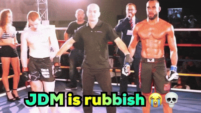 Two Men Boxing JDM Is Rubbish GIF