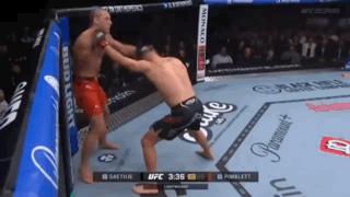 Two Men Boxing With Bud Light Banner GIF