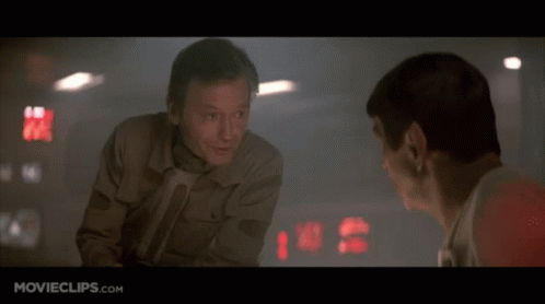 Two Men Conversing