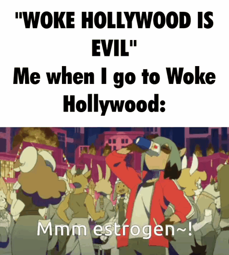 Two Men Dancing Me Listening to Woke Mob