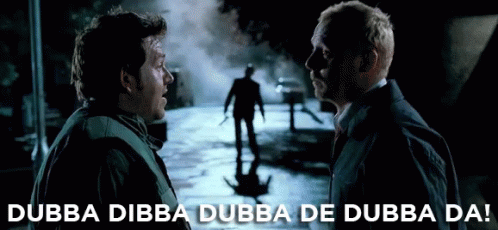 Two Men Dubba Dubba Dubba De Dubba Da