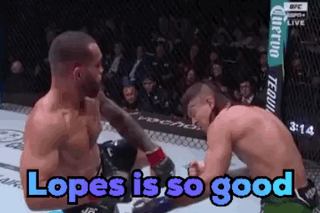 Two Men Fighting Boxing Lopes Is So Good