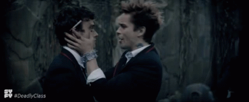 Two Men Fighting #deadlyclass