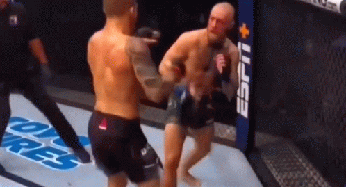 Two Men Fighting in Boxing Ring ESPN