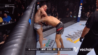 Two Men Fighting in Cage Nothing Stops Ram