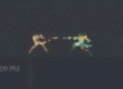 Two Men Holding Gun and Soccer Ball