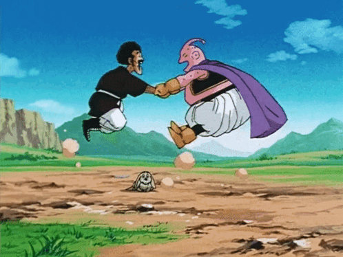 Two Men Holding Hands One in Purple Cape