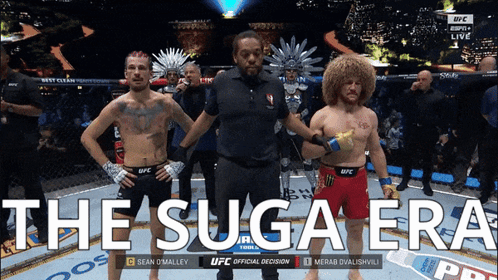 Two Men in Boxing Ring The Suga Era