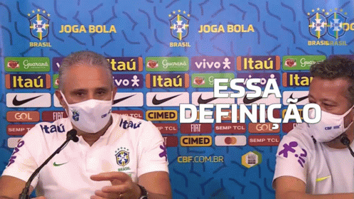 Two Men in Face Masks Joga Bola Backdrop