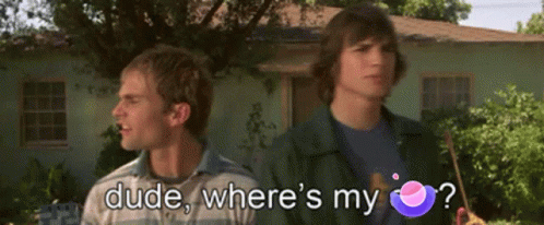 Two Men in Front of House Asking Where's My