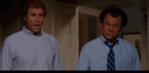 Two Men in Shirts and Ties