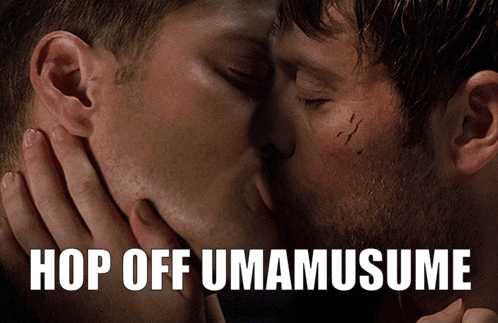 Two Men Kissing Hop Off Umamusume