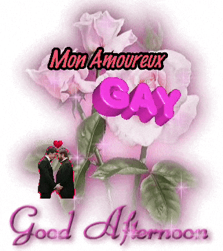 Two Men Kissing Mon Amoureux Gay