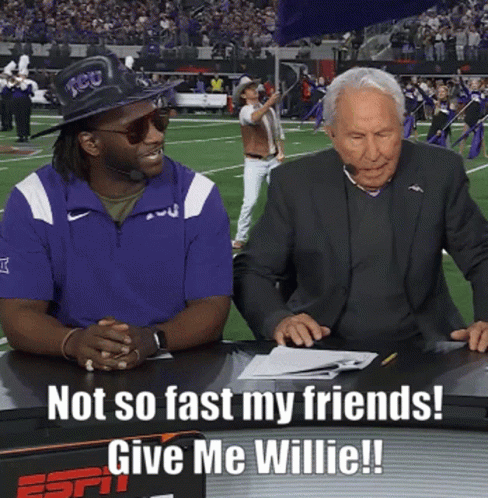Two Men Not So Fast My Friends